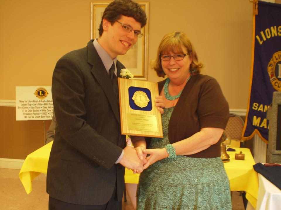 Brenda Receives Lion of the Years