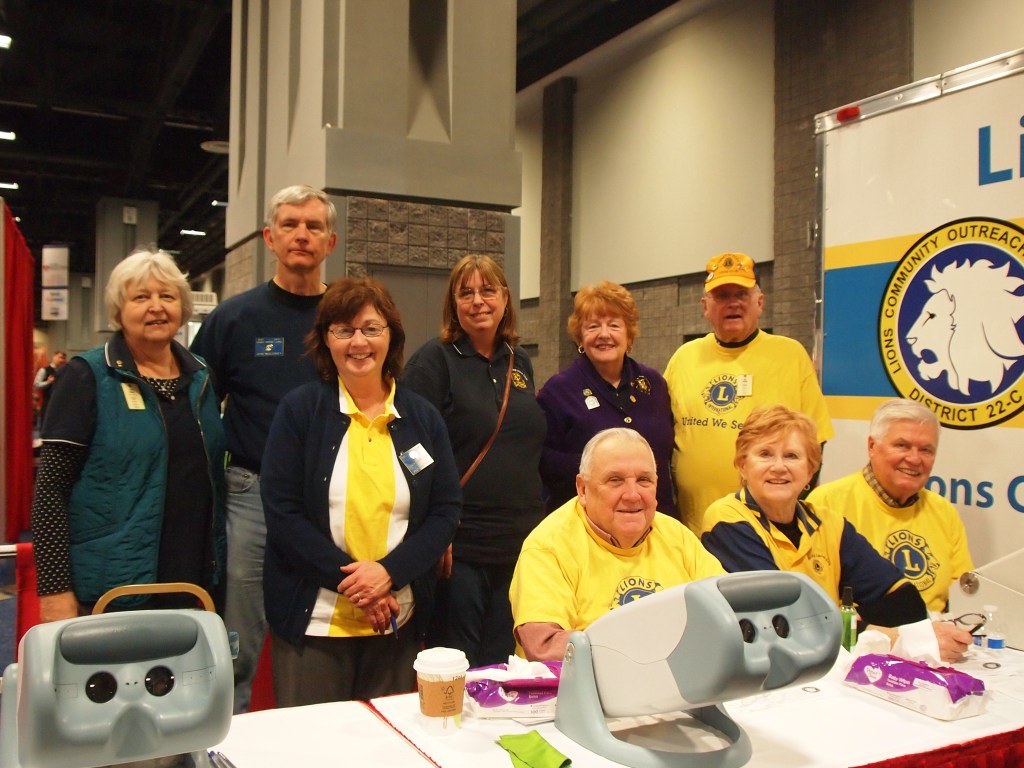 Sandy Spring Lions Proudly Serve at a Regional Health Fair